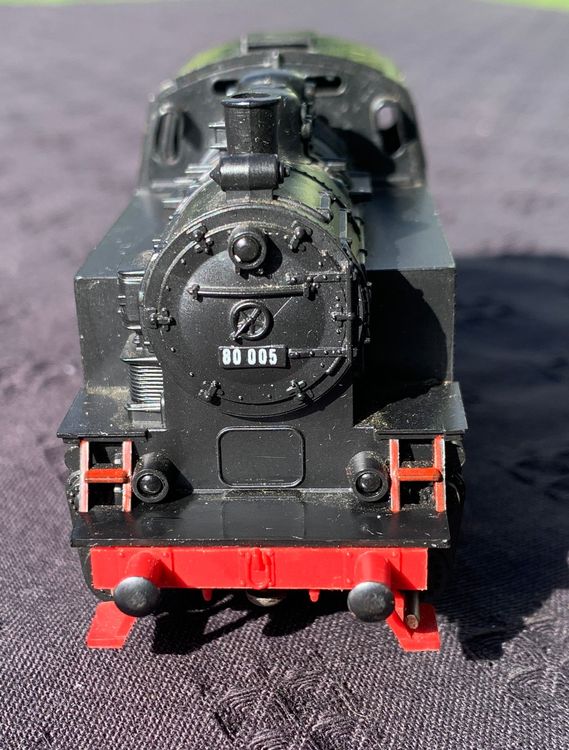 Locomotive Vapeur Fleischmann HO BR 80005 – Réf 1321, D'occasion, Sans Boîte