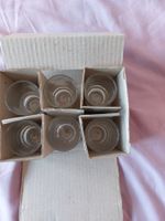 Lot de 6 petits verres à shot NEUFS