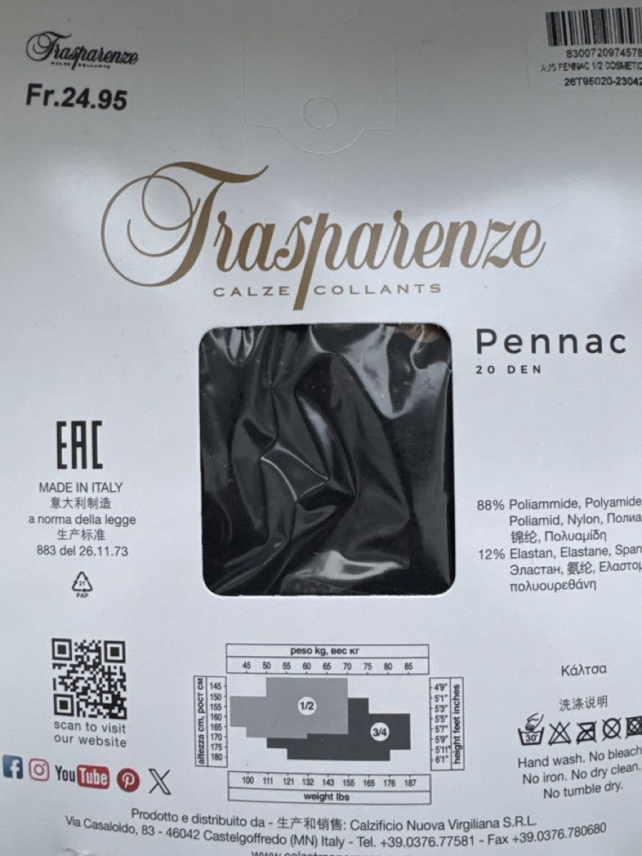 Manor Calze & Collant: Knienetzstrümpfe mit Spitze – Nuovo e nell'imballaggio originale da Basel venduto da vogtladina02 2