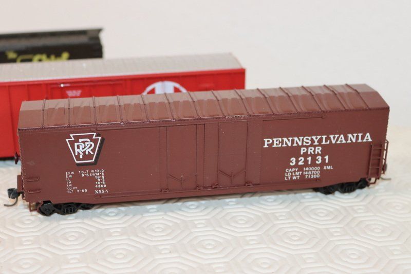Modellini di ferrovie: 4 US Güterwagen ( 644 ) – Usato da Kerzers venduto da Winu64 2