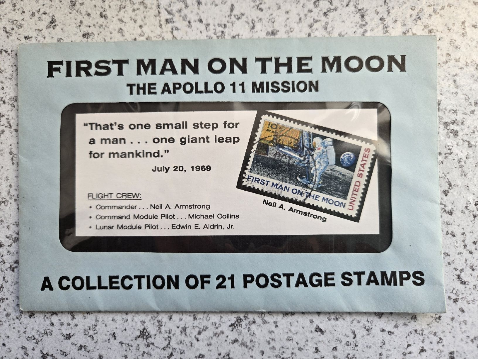 Tutti i francobolli: timbre USA apollo 11 mission  – Nuovo e nell'imballaggio originale da Montet (Broye) venduto da CandiceD