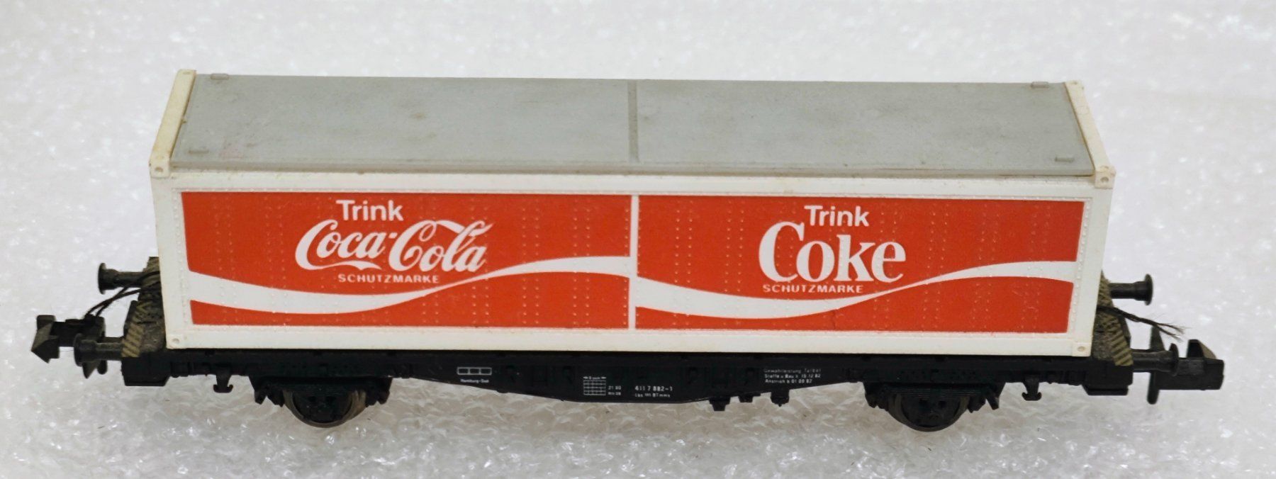 Fleischmann Modellini di ferrovie: Coca-Cola Eisenbahnwagen Spur N – Usato da Pfäffikon ZH venduto da Colacity