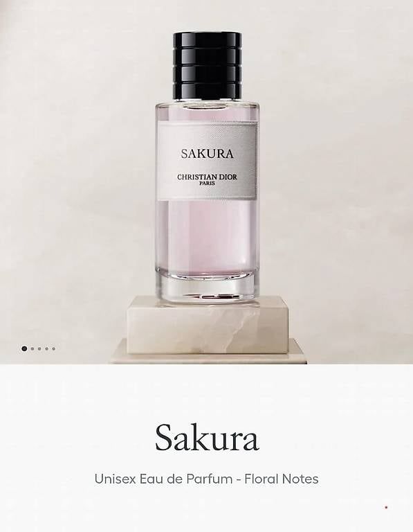 Profumi & Eau de Toilette: Dior Sakura parfum – Usato da Lugano venduto da art_5nwk