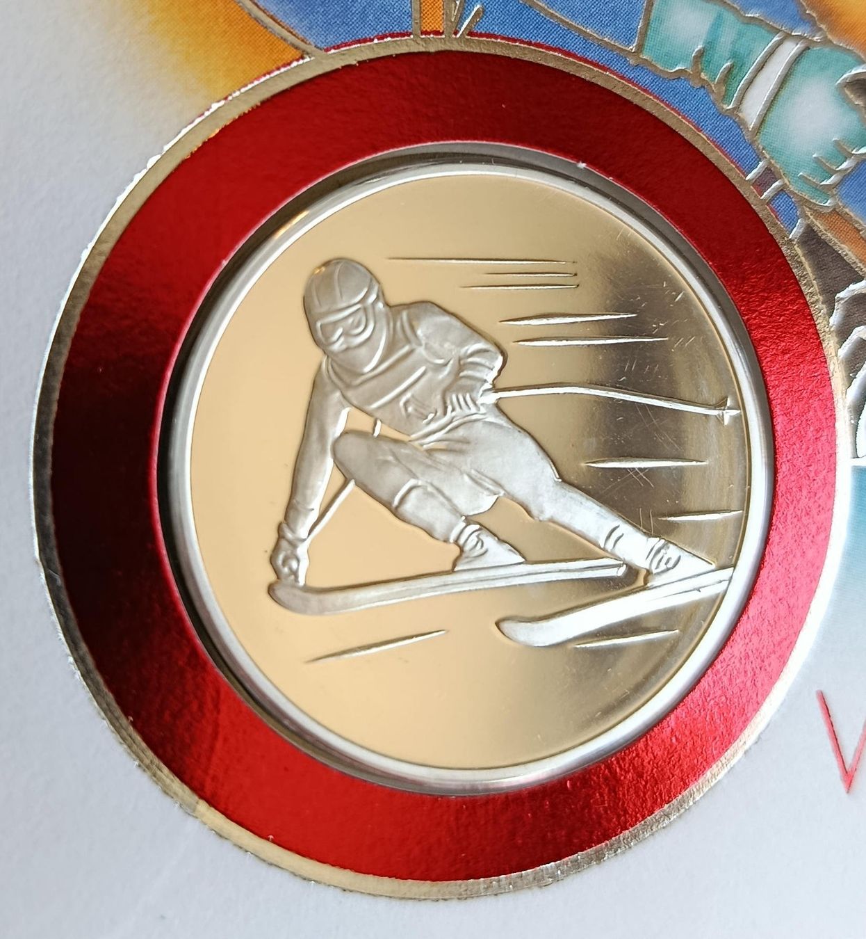 Tutti le monete: Numisbrief Olympische Winterspiele 1988 mit Silber ab 1 Fr. – Usato da Luzern venduto da Vreneli_1 1