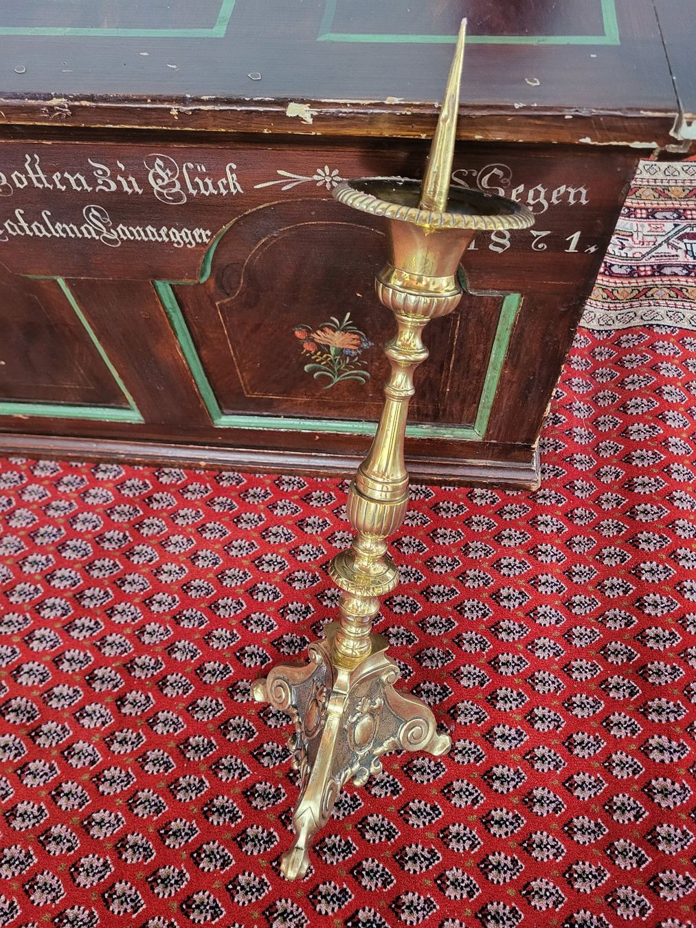 Portacandele: Barock Kerzenständer – Usato da Schaffhausen venduto da Bobi013 2
