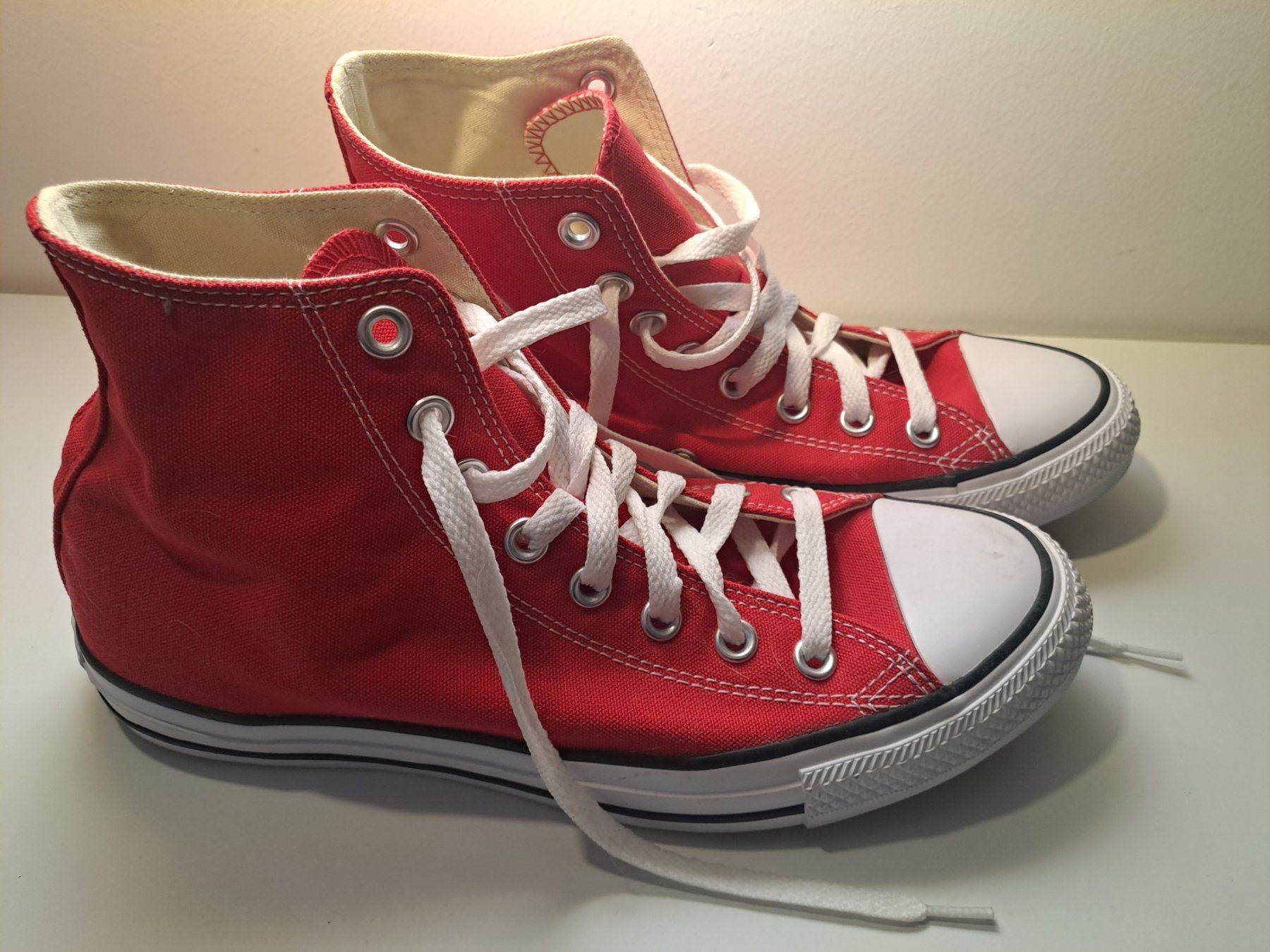Converse Herrenschuhe: Converse, rot, Grösse 40 – Gebraucht aus Effretikon von mjumju