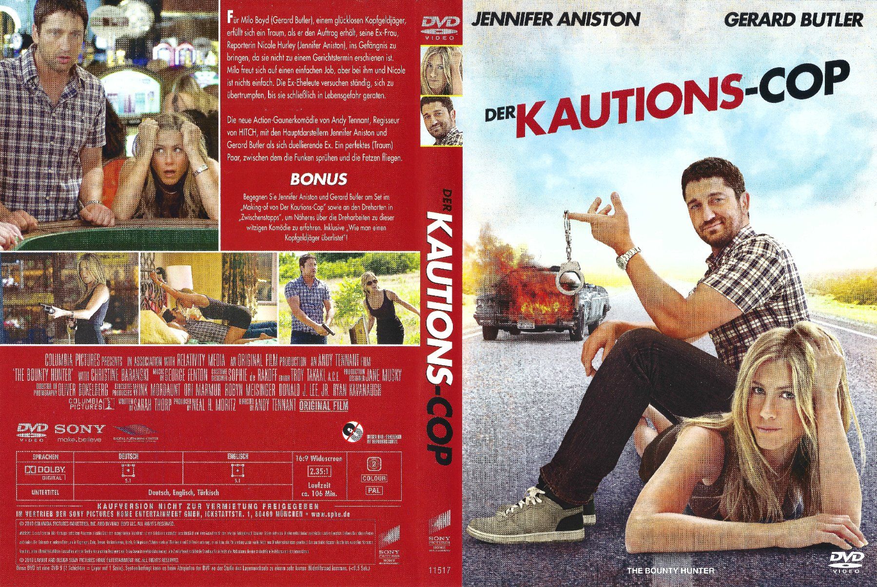 Tutti i DVDs: Der Kautions-Cop (2010) – Usato da Zürich venduto da Cineasten