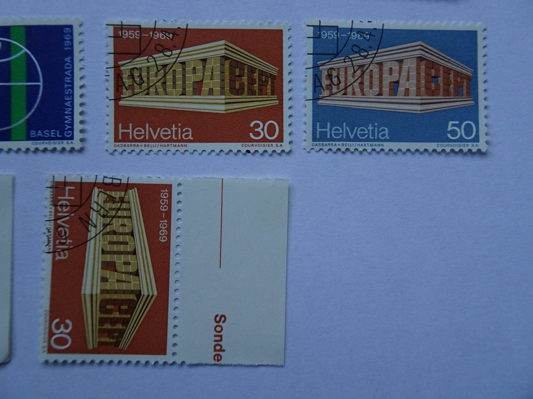 Alle Briefmarken: 1969 mit E.T.Stempel – Neu (gemäss Beschreibung) aus Aadorf von Chnorli-Furz 4