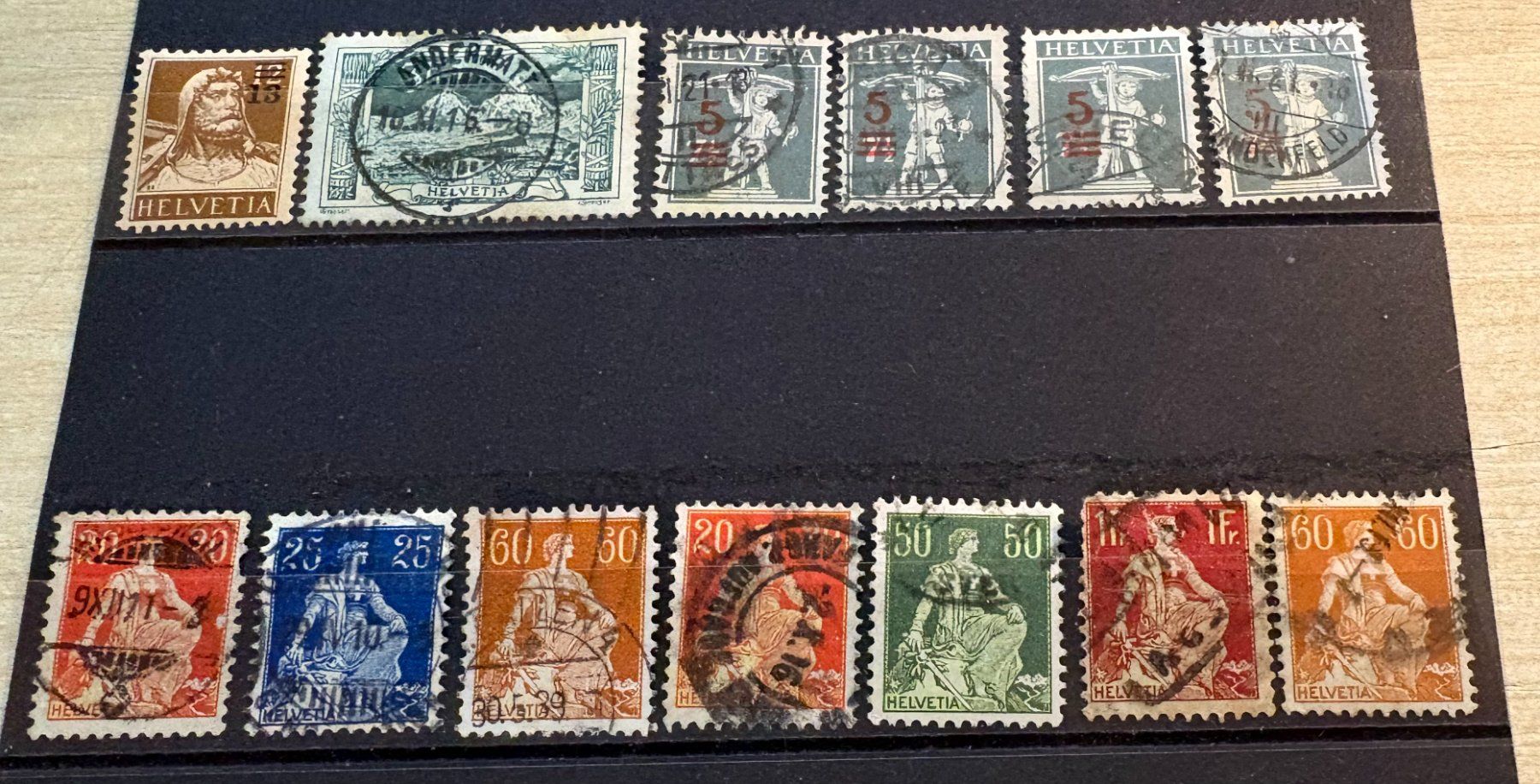 Tous les timbres: LOT SCHWEIZER BRIEFMARKEN – D'occasion à Ostermundigen par crazy-horse-1840 1
