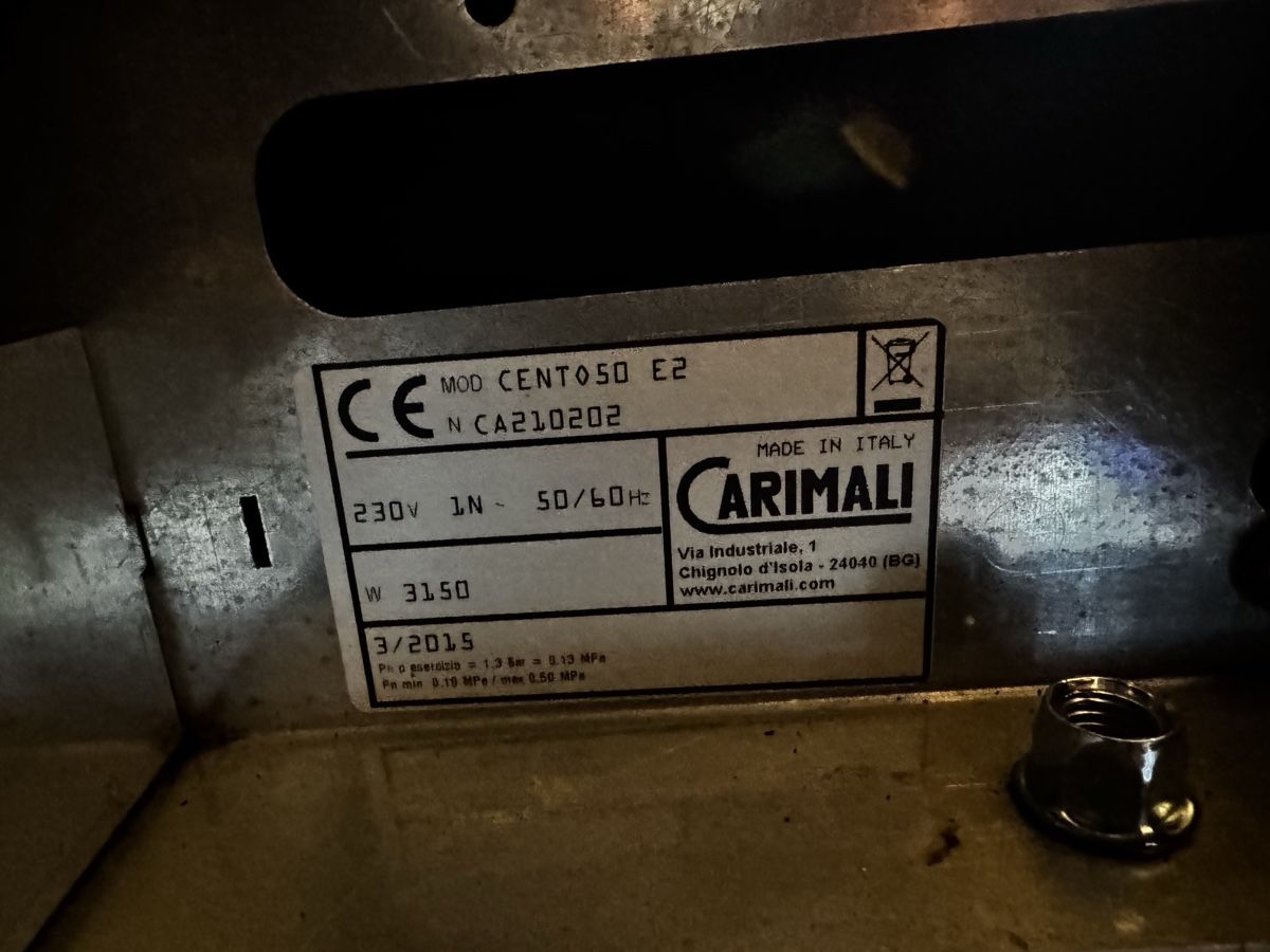 Kaffeemaschinen & Espressomaschinen: Carimali Cento 50 E2 Espressomaschine – Gebraucht aus Flims Waldhaus von djs_6z5b 4
