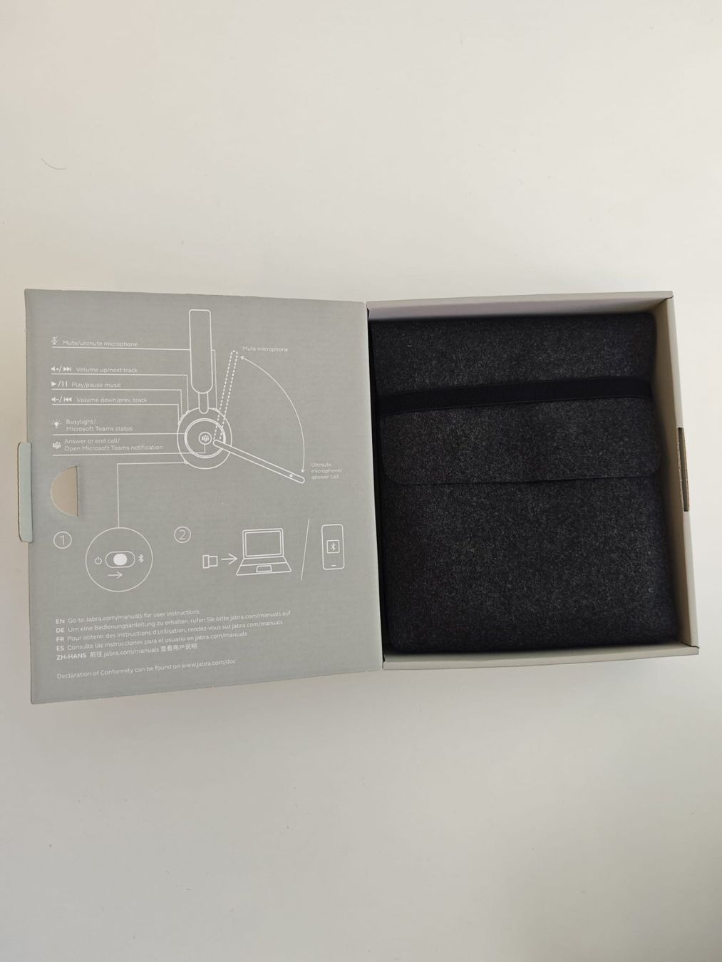 Jabra Kopfhörer: Jabra Evolve2 65 - Top Zustand - Ungebraucht! – Neu und originalverpackt aus Cham von AGTrust 1