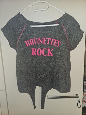 UltraFlirt Top / Shirt mit Bänder unten Gr. L