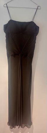 Abendkleid Barbara Schwarzer Grösse  40 dunkelgrün/khaki 
