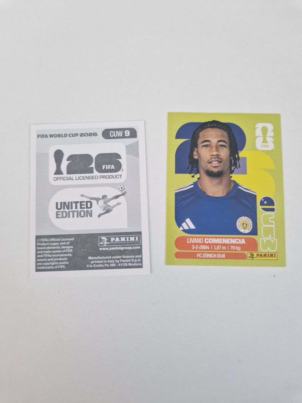 Panini Cartes à collectionner: Panini Sticker CUW9 – Neuf (Voir description) à Stüsslingen par white_angel86