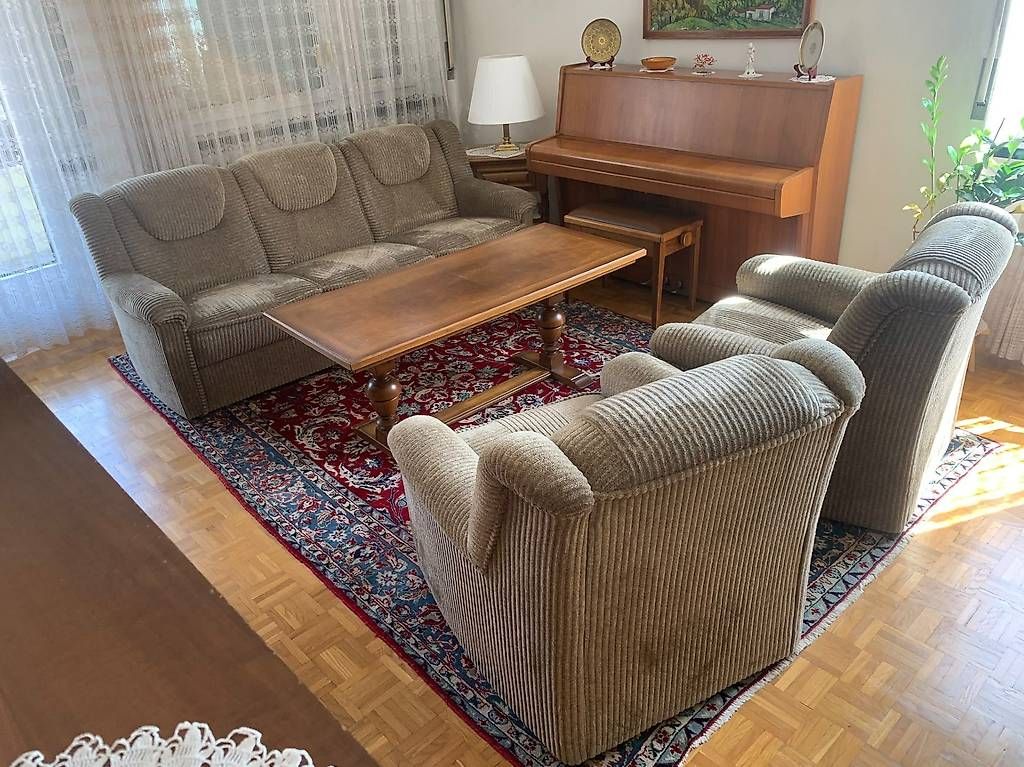 Sofas: Divano, due poltrone, tavolino – Gebraucht aus Villa Luganese von Stefor_7 2