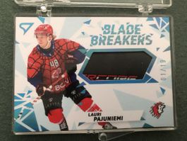 Lauri Pajuniemi HC Lausanne Hockey Stick Card limitiert