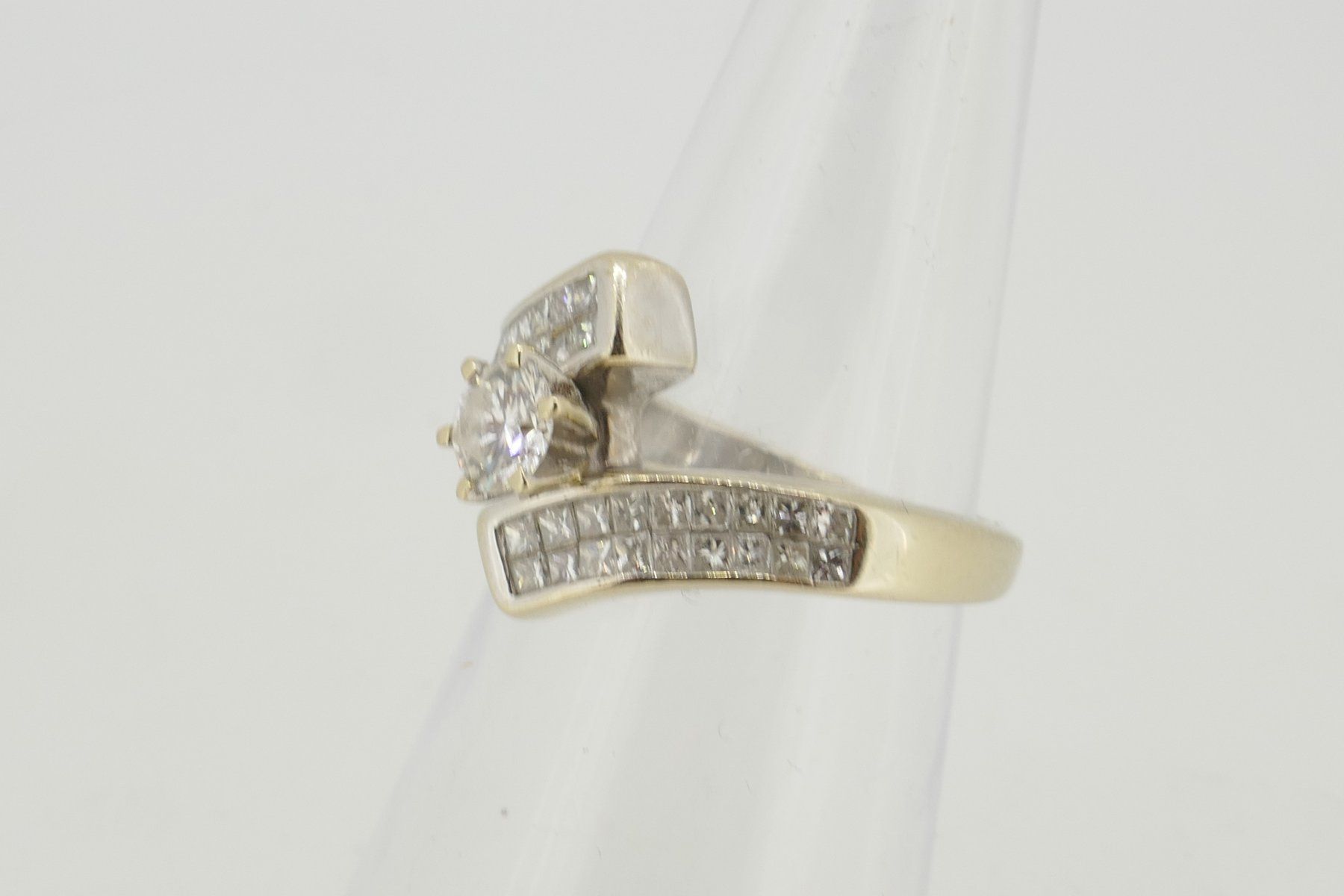 Anelli: edler Brillant Ring 14 Karat 4,2 gr. Ringgröße 51,5 – Usato da Schaffhausen venduto da swisswatches-andmore 3
