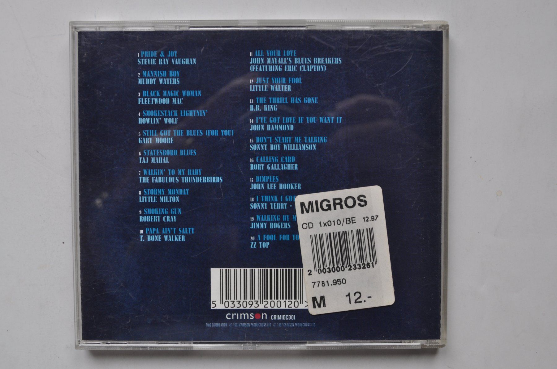 CD: Various Blues - Still Got The Blues – Usato da Marin-Epagnier venduto da Vinil68 1