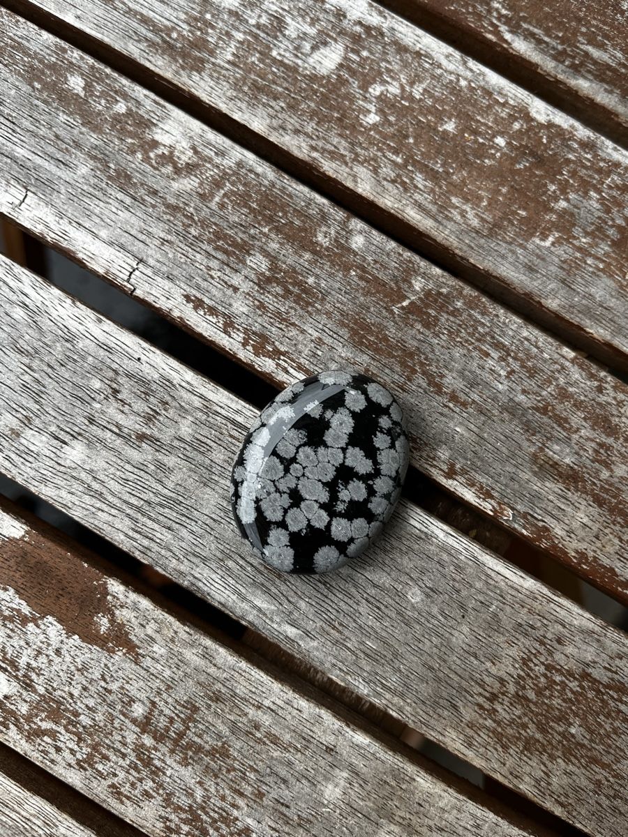 Minéraux & Lithothérapie: Obsidienne flocons de neige  – D'occasion à Bern par ire_2lpy