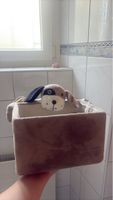 Aufbewahrungsbox Plüsch Hund Design gebraucht