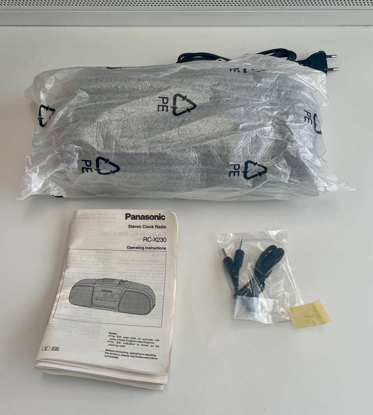 Panasonic Sveglie: Panasonic Radiowecker RC-X230 – Usato da Winterthur venduto da Samas1 4