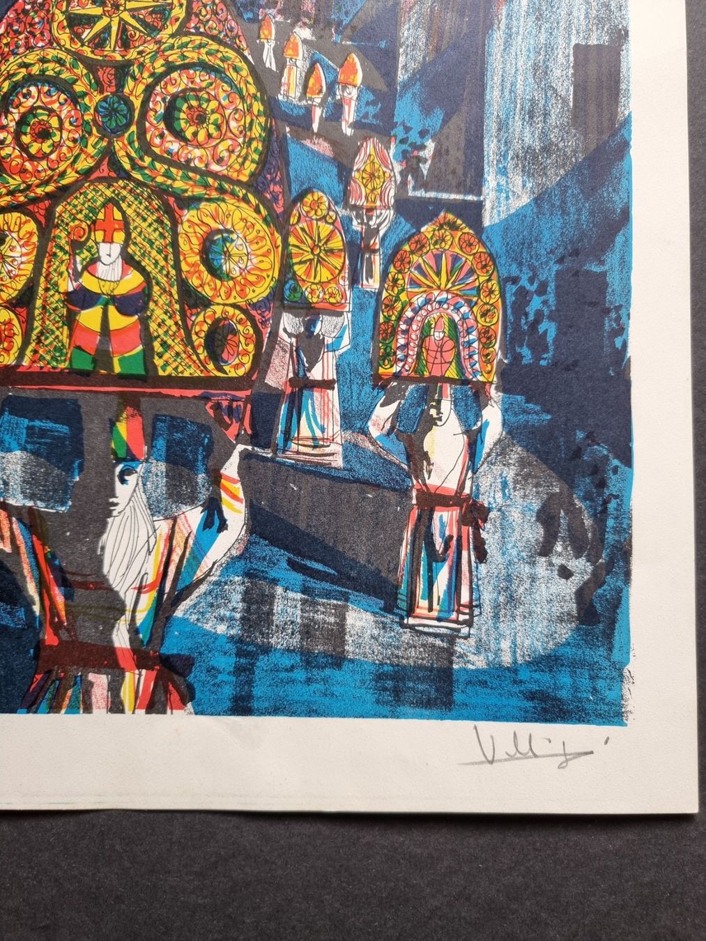 Grafiken & Lithographien: RENÉ VILLIGER  LITHOGRAPHIE SIGNIERT – Gebraucht aus Gersau von grafik-kunst 4