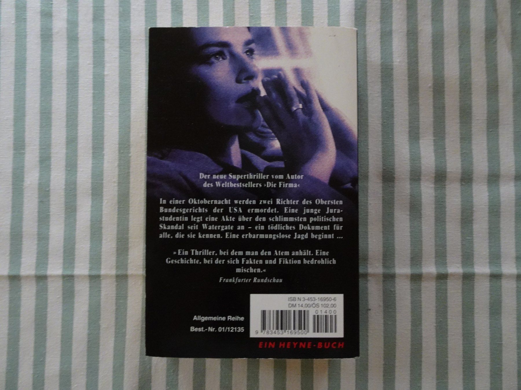 Bücher: John Grisham - Die Akte - Krimi - B376 – Gebraucht aus Küssnacht am Rigi von Bookslove-Divers 1