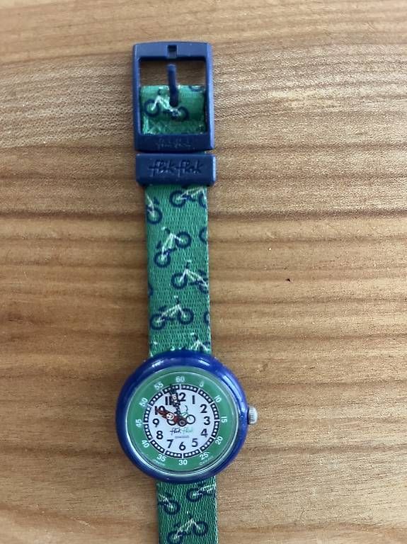Flik Flak Orologi: Flikflack Velofahrer Kinderuhr – Usato da Lachen SZ venduto da carto92