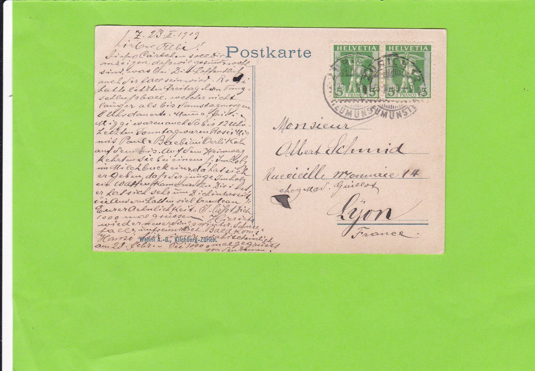 Cartoline postali: Uto-Kulm, Terrasse-belebt – Usato da St. Peterzell venduto da neckertal 1