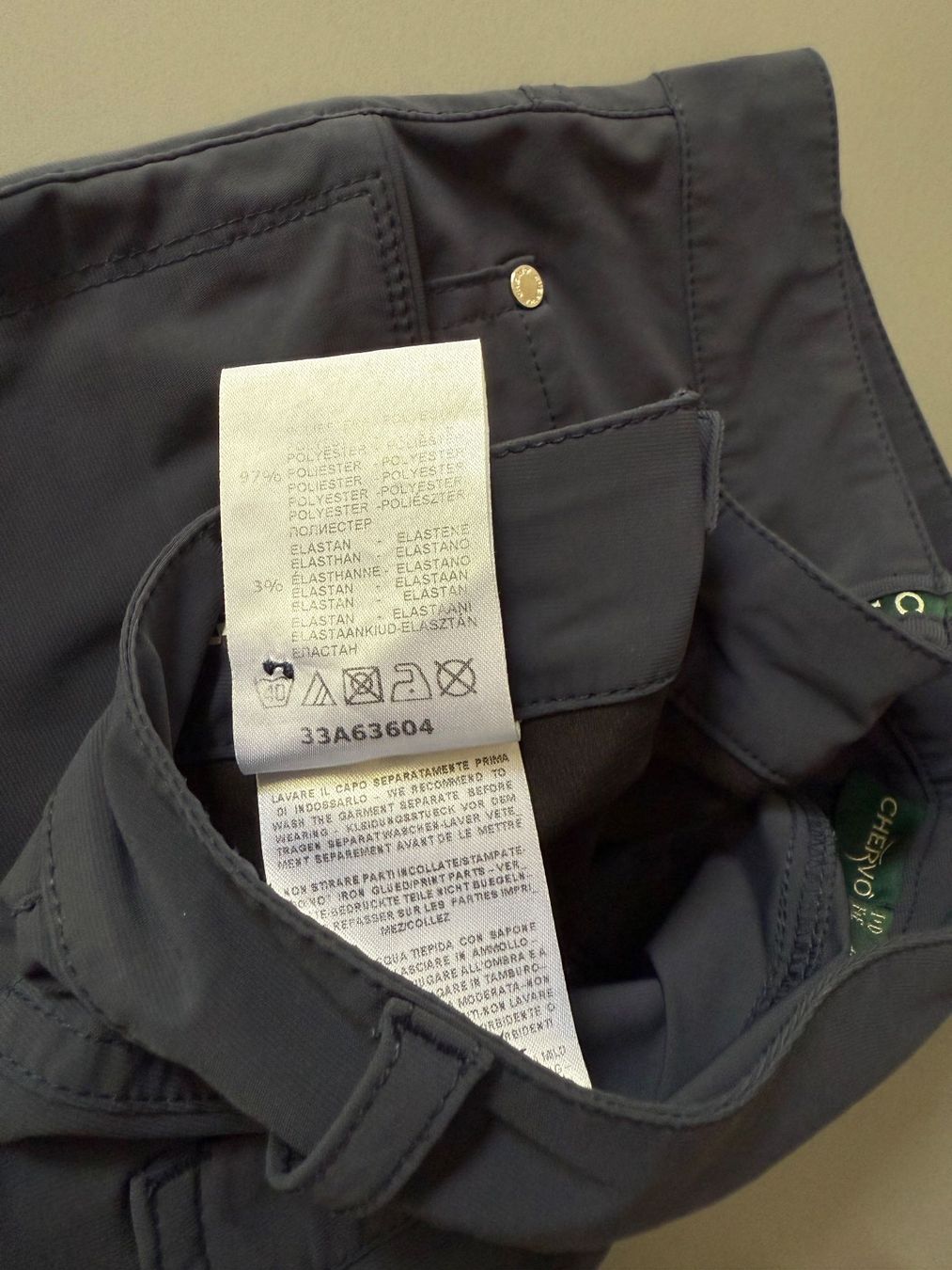 Hosen: Golfhose, Chervo, Gr. 46 – Gebraucht aus Bonstetten von Goodbuy1 4