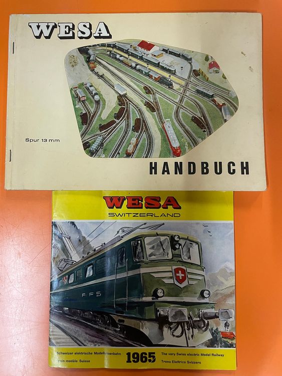 WESA Katalog 1965 und Gleishandbuch (Gebraucht) in Einsiedeln für CHF ...