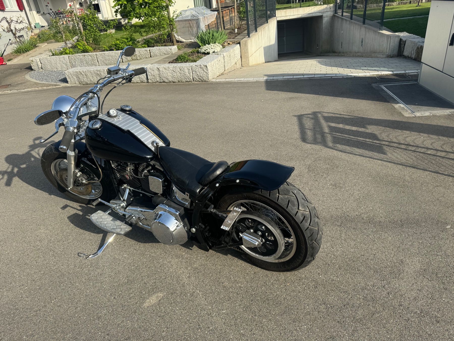 Harley-Davidson Route: Motorrad Harley-Davidson Softail FLST 1340 – D'occasion à Uetliburg SG par filipos02 2