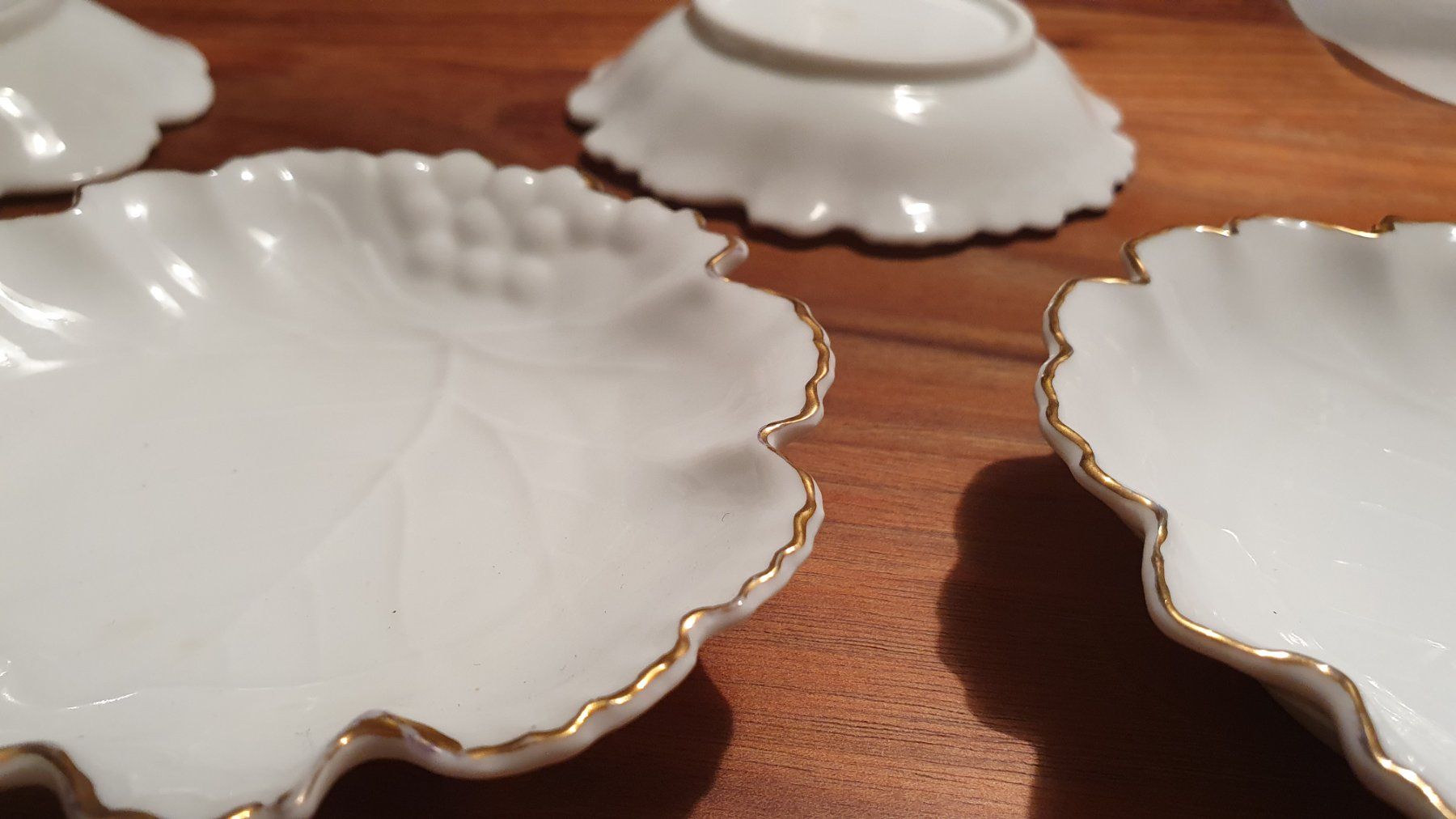 Piatti: 6 selten kleinen Teller mit goldrand ca 10.8 cm – Usato da Winterthur venduto da Ywan1 8
