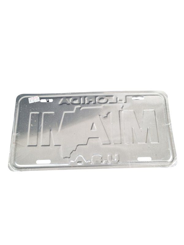 Insegne: MIAMI SOUVENIRS Blechschild Miami – Usato da Wangen b. Olten venduto da Restwert_Wangen 2