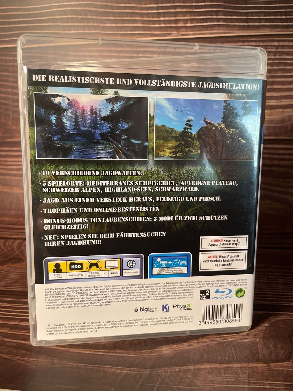 Giochi: Hunter's Trophy 2: Europa [PS3] – Usato da Niederwil SO venduto da BlueSonic 1