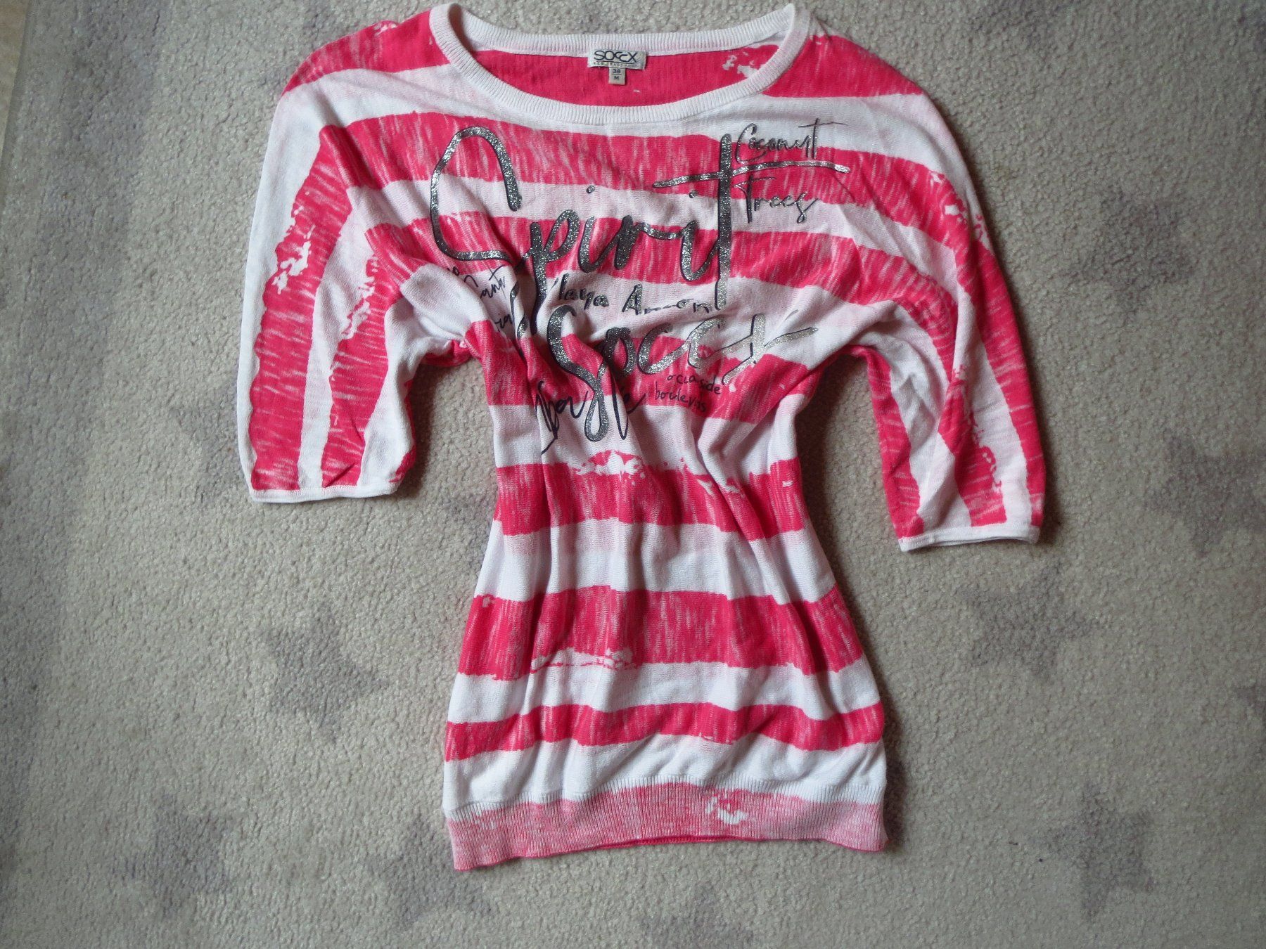 Pullover & Sweatshirts: super spezieller SOCCX Damen Pullover Kurzarm Gr M – Gebraucht aus Kiental von Anna8702 3