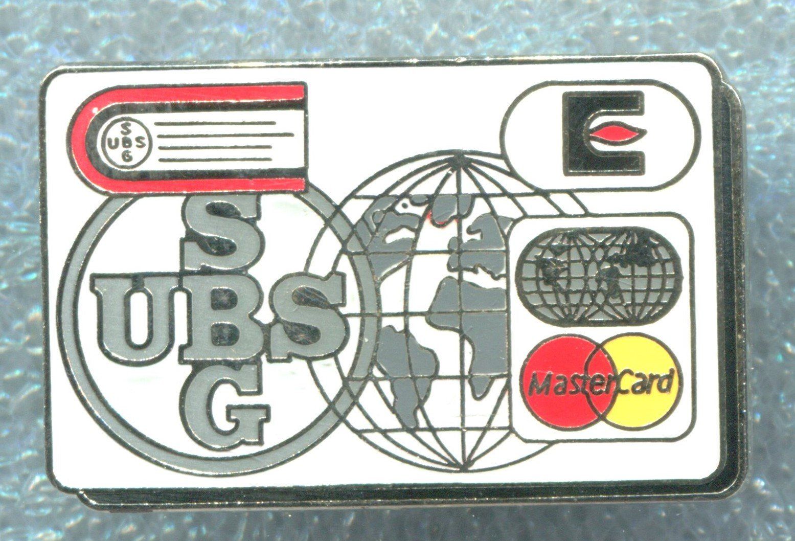 UBS Plaketten & Abzeichen: UBS Bank  EC MasterCard – Gebraucht aus Winterthur von Sammleroase