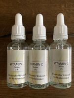 3x Vitamin C Serum mit Hyaluronsäure