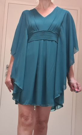 Chiffon Damen Kleid Kleidergrösse M