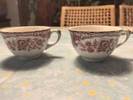 2 x Vintage Tassen "Bristol Crown Ducal England"💐☕️ (51)