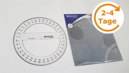 Schablone Winkelmesser 360 Grad, 150 mm