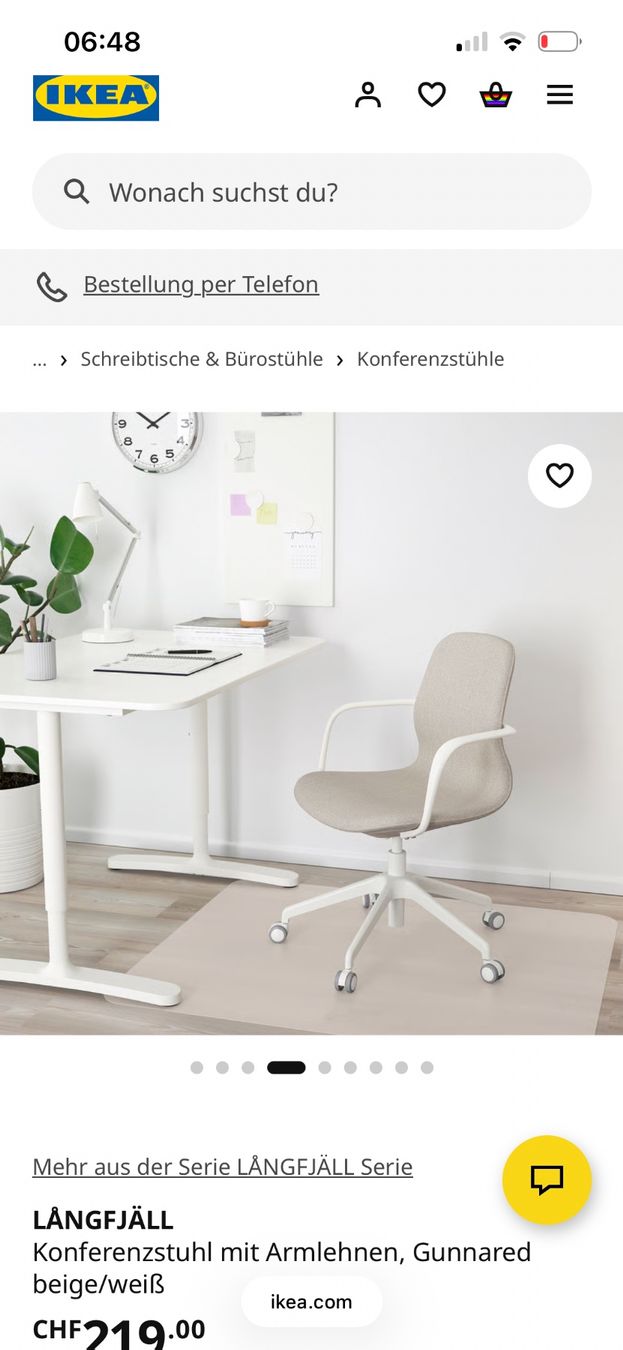 Ikea Stühle: Bürostuhl Ikea – Gebraucht aus Zürich von Hermia 4