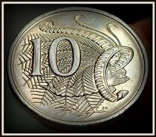 AUSTRALIEN 10 CENTS 1990