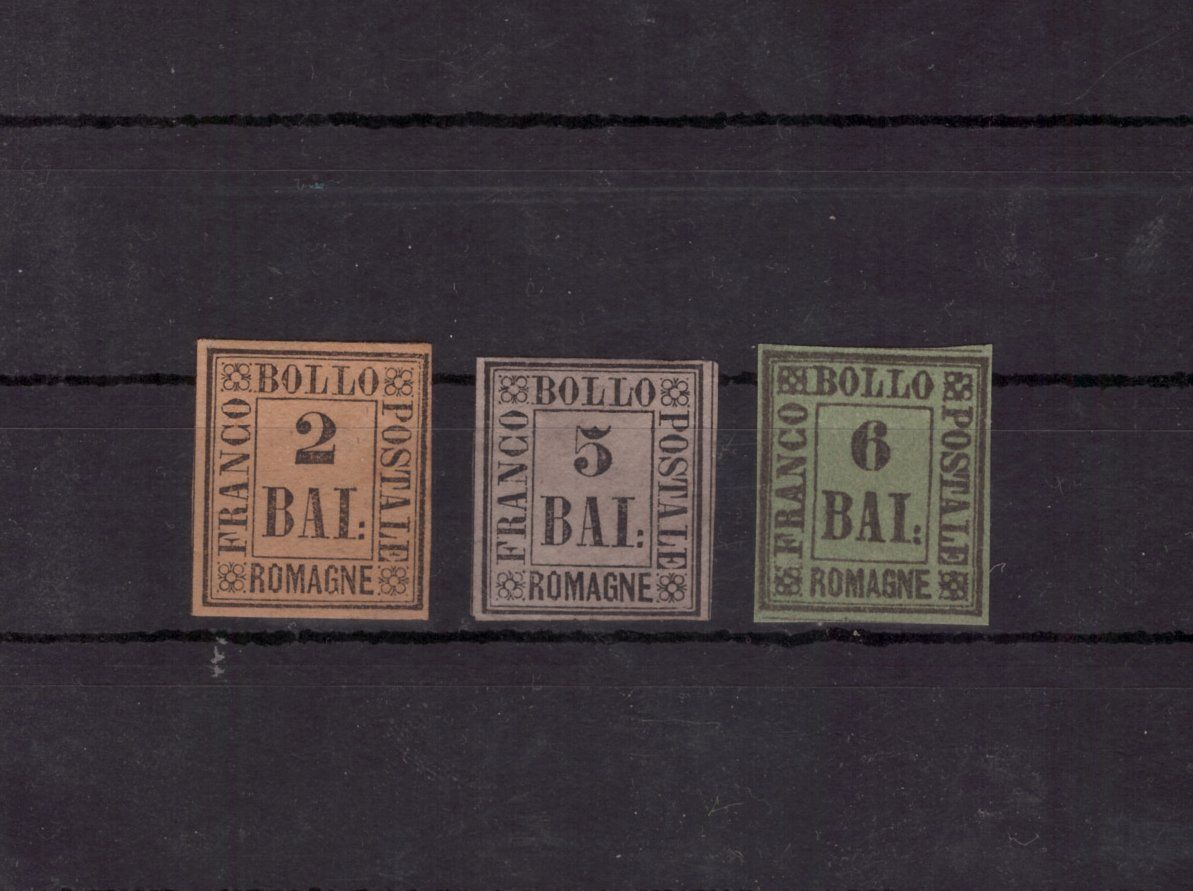 Tutti i francobolli: Briefmarken Altitalien Romagna 1859 ungebraucht – Nuovo (secondo la descrizione) da Neuhausen am Rheinfall venduto da michip