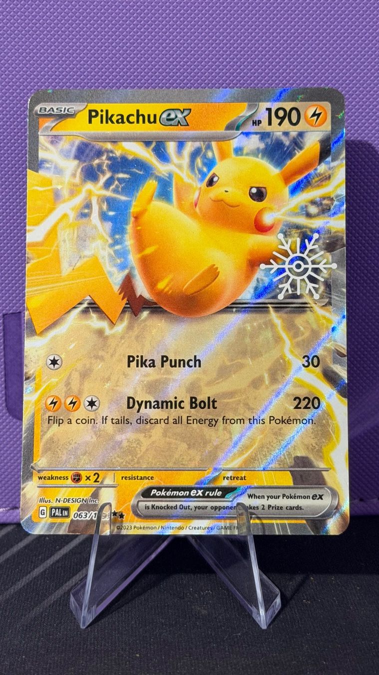 Pokémon Carte collezionabili: Pikachu Ex 63/193 condition NM ENG – Usato da Ascona venduto da XGiOvAnNi95X