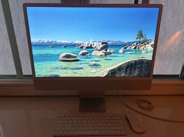 Apple iMac 24" M1 2021, 8 GB, 512 GB SSD, Silber