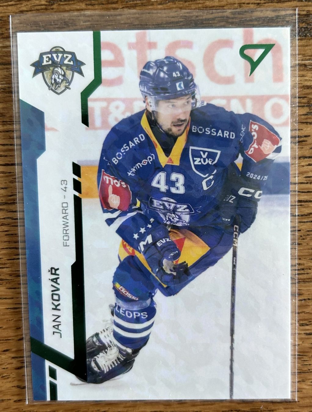 Sportzoo Carte collezionabili: EV Zug Green Parallel Jan Kovar – Nuovo (secondo la descrizione) da Cham venduto da 9inches