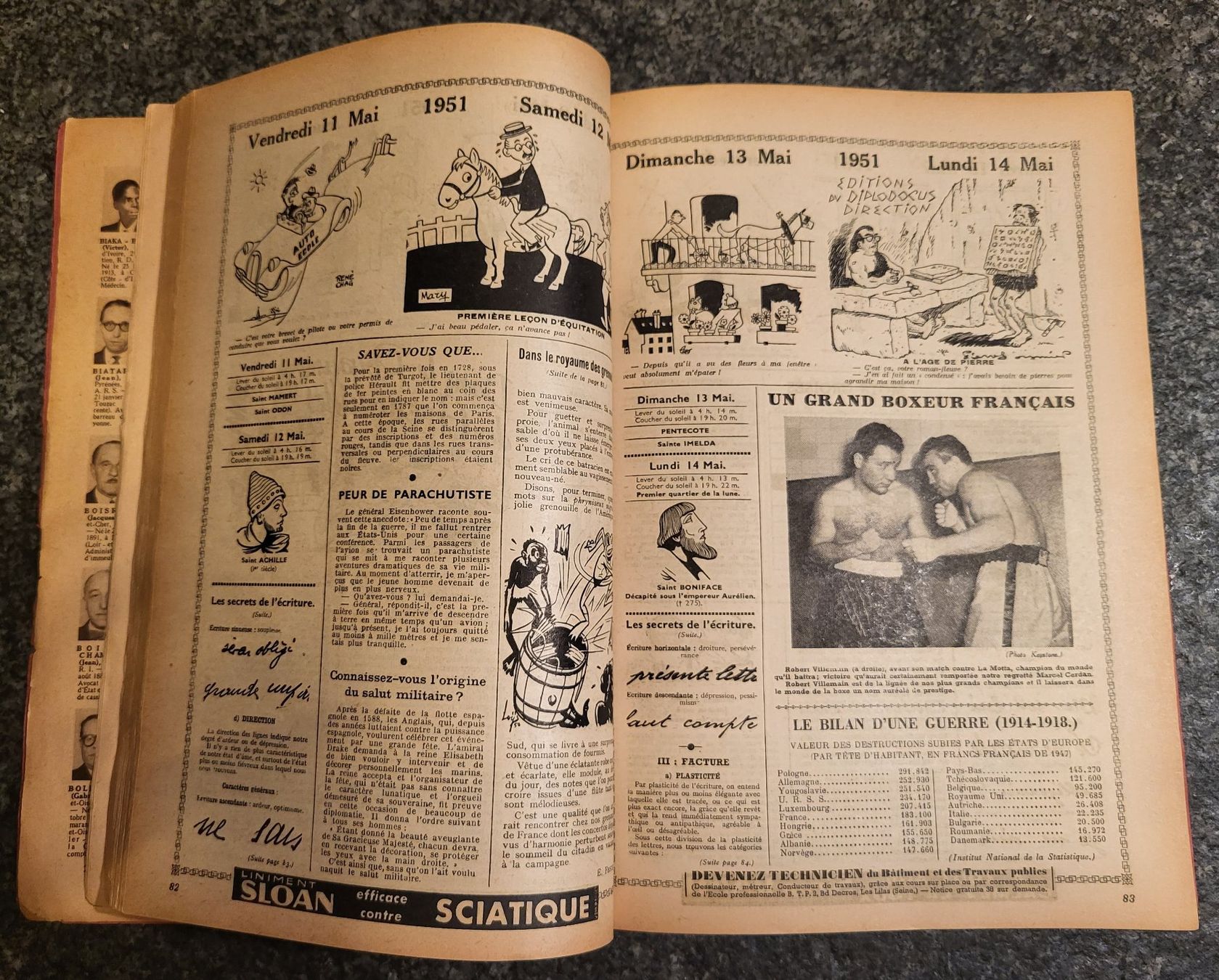 Riviste & Magazine: Almanach Vermot 1951 – Usato da Montet (Glâne) venduto da Koada2 3