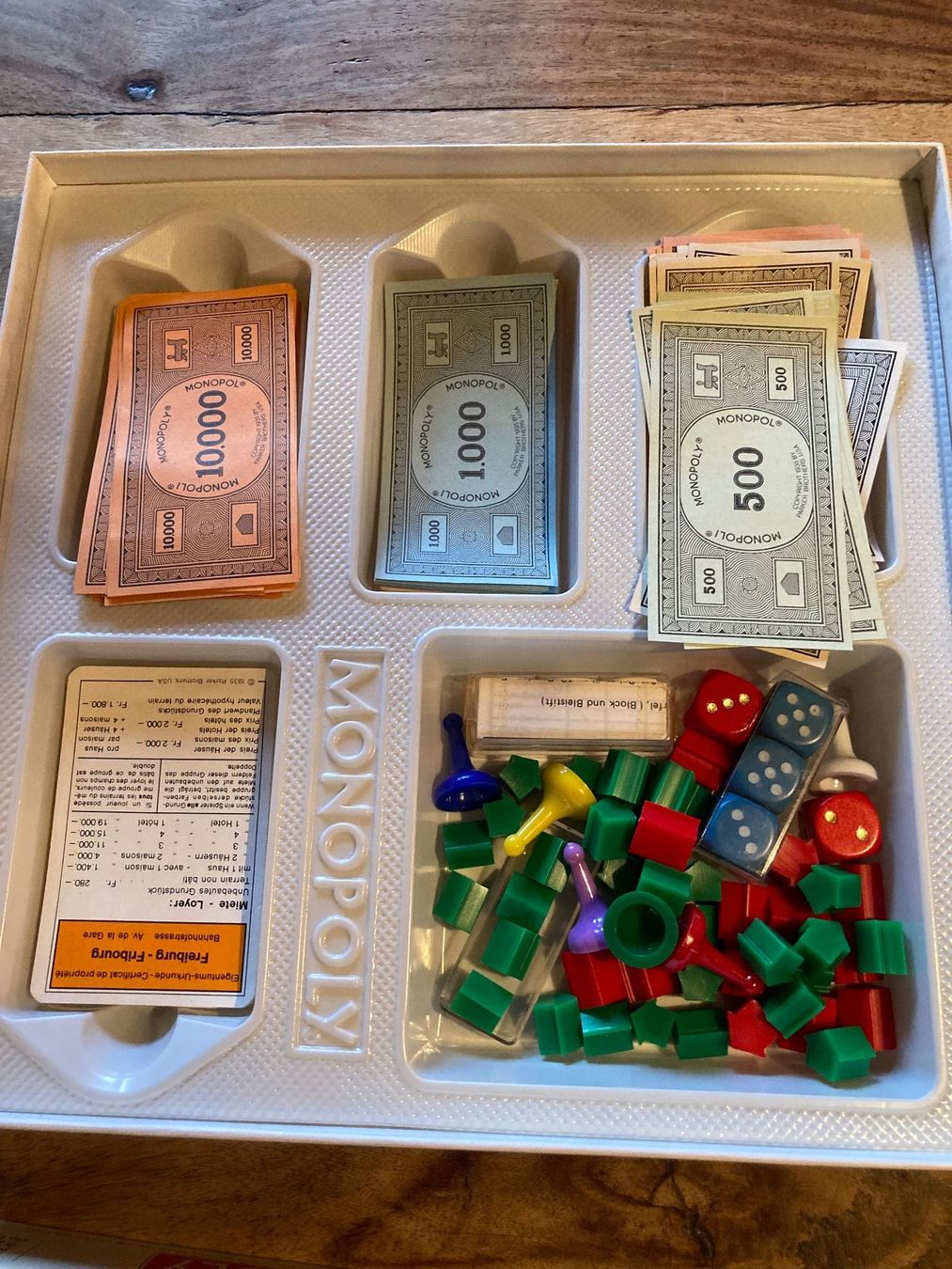 Parker Giochi: Monopoly - Das beliebte Brettspiel – Usato da Basel venduto da lisa6266 1