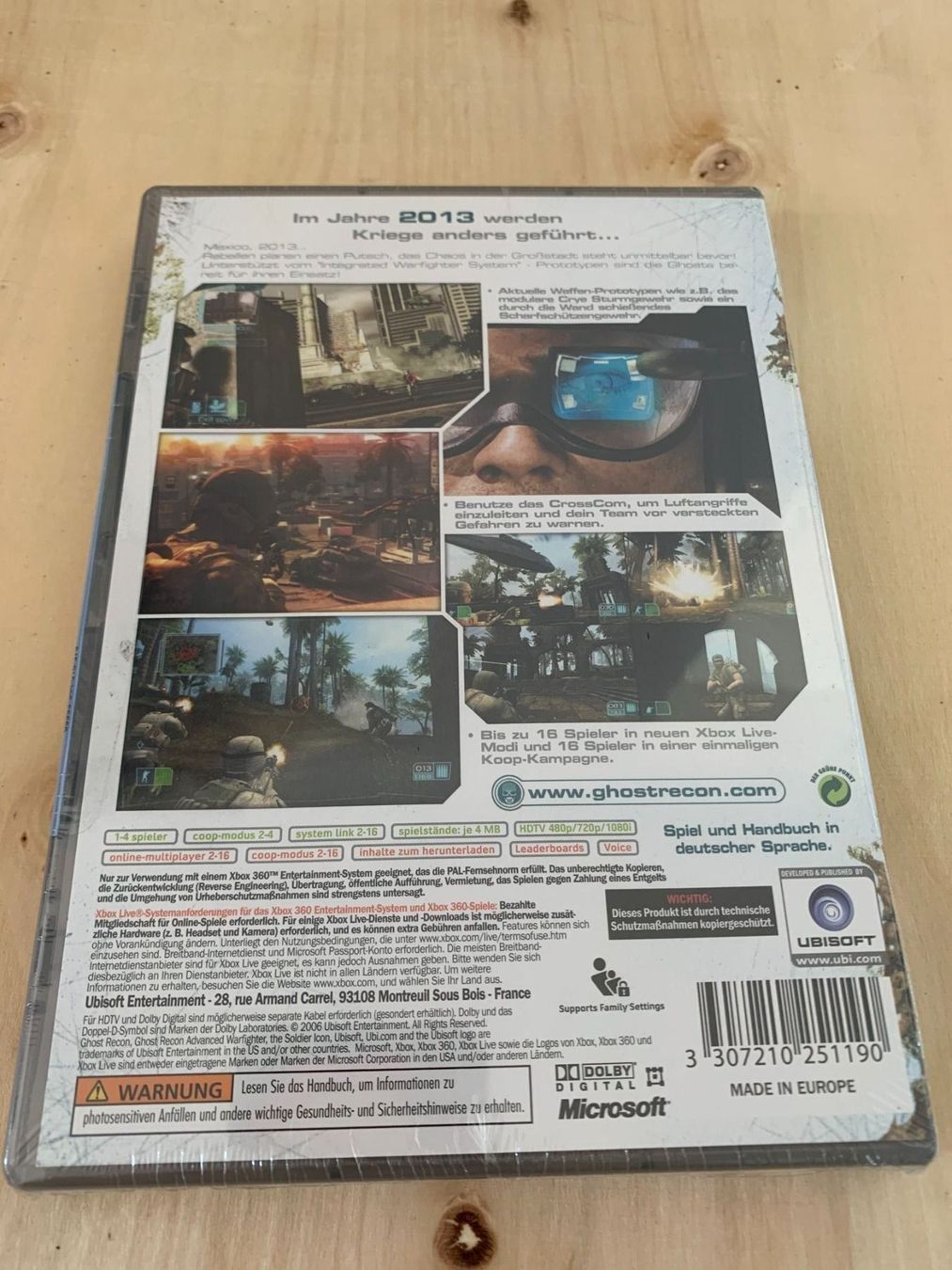 Giochi: Ghost Recon: AW XBOX 360 NEU – Nuovo e nell'imballaggio originale da Dübendorf venduto da CellarSeller 1